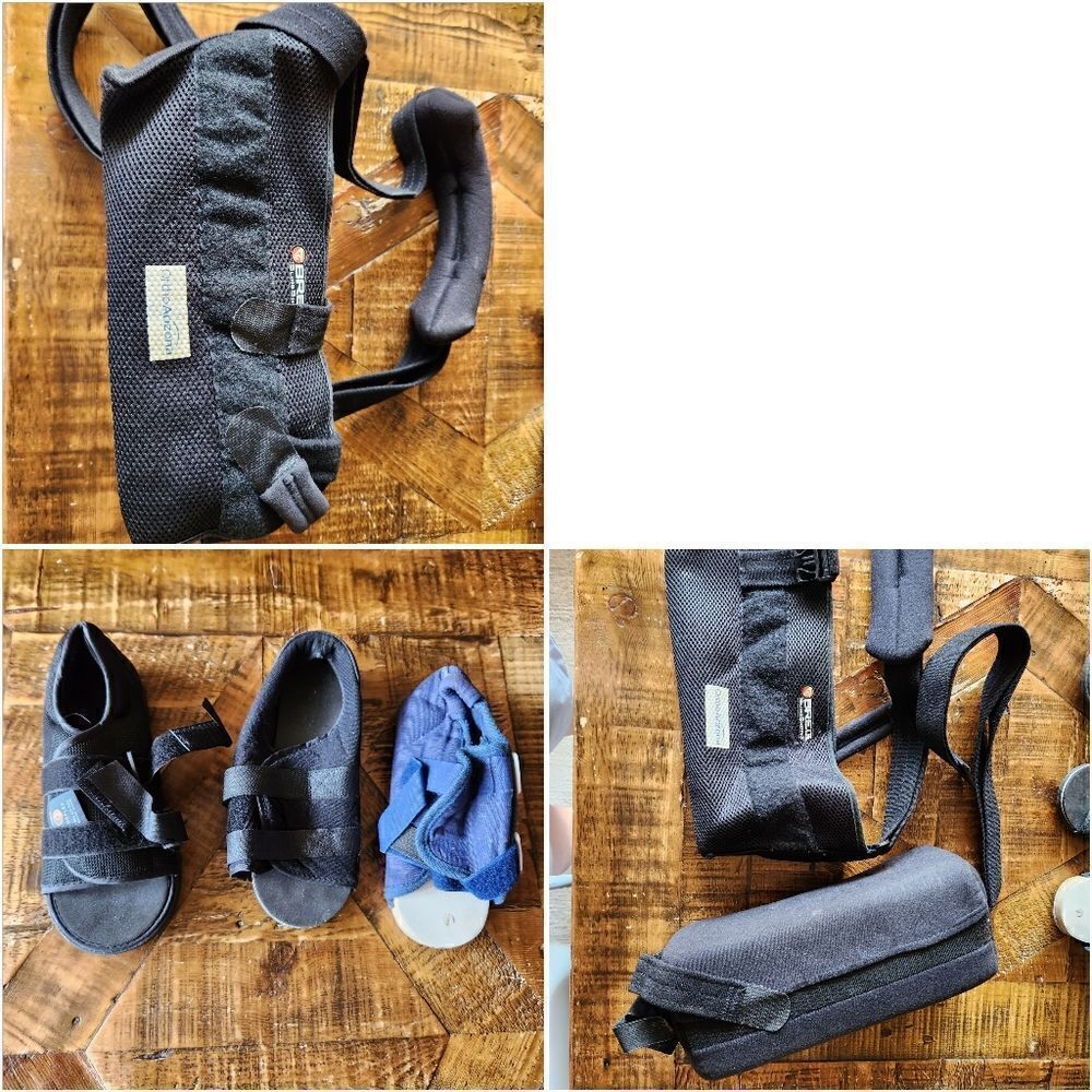 Bundle 2 Ortho Arizona slingshot pads 3 orthotic sandal medical supplies shoe